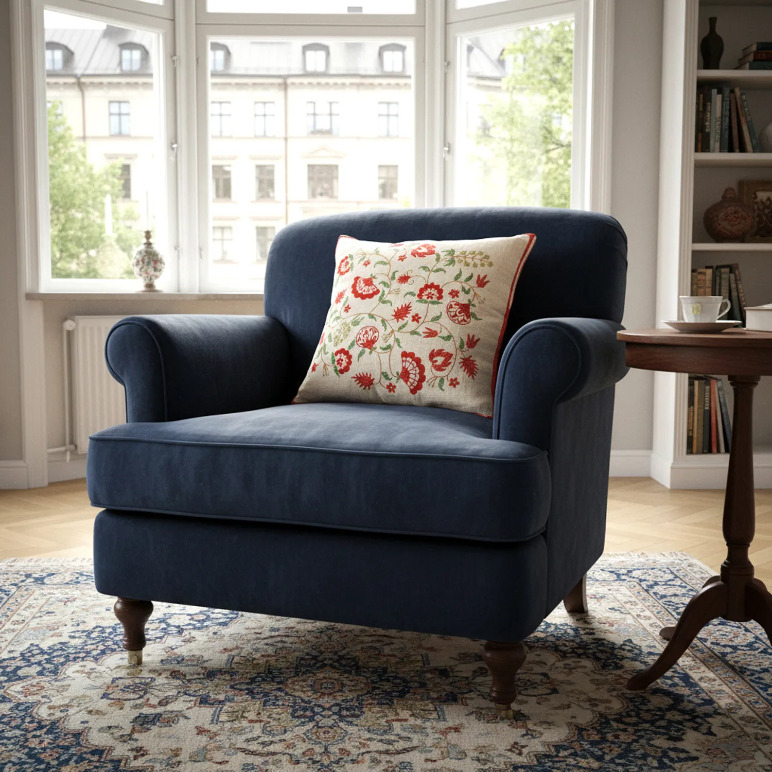 Federa - Kalmar Embroidered Cushion Cover (multiplo)