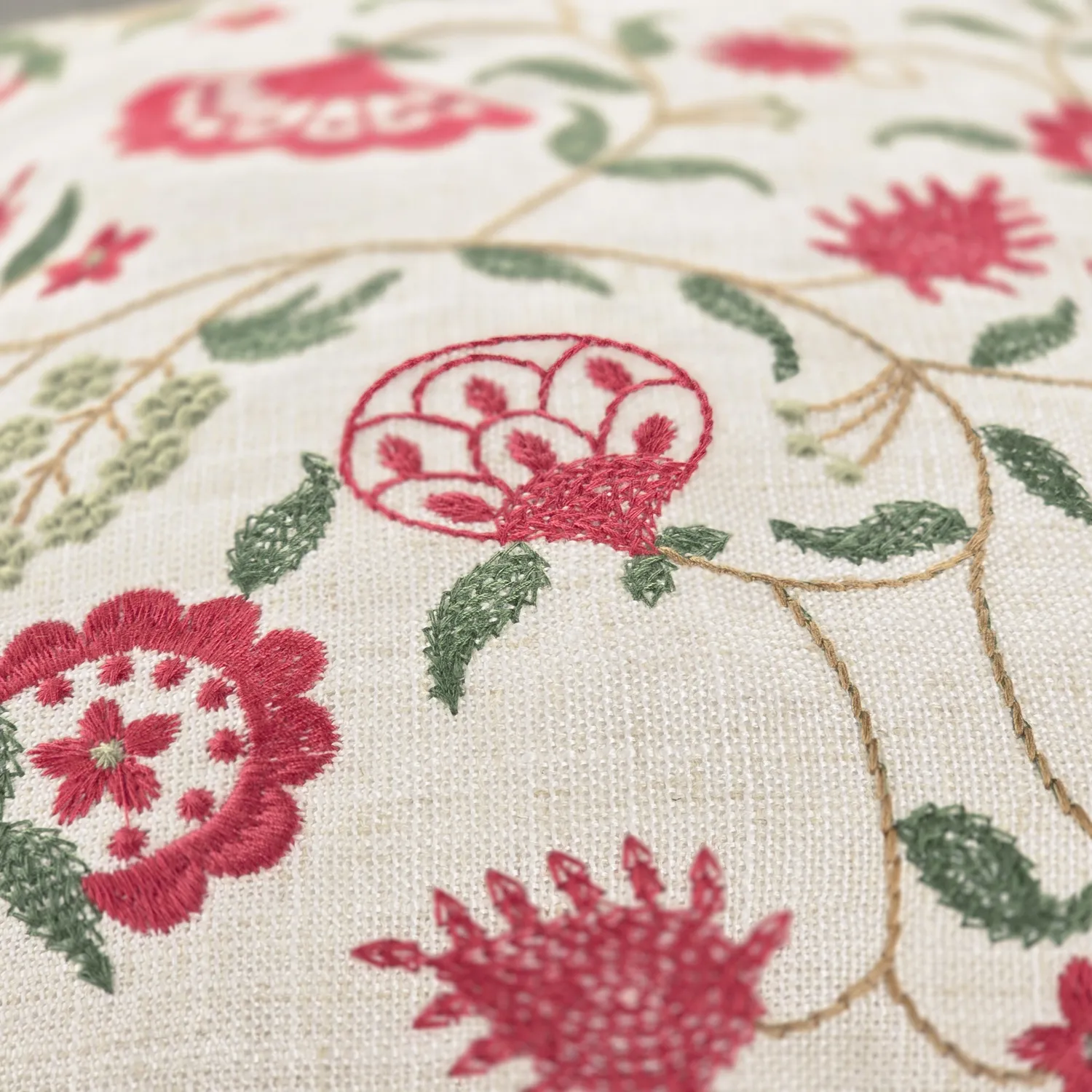Federa - Kalmar Embroidered Cushion Cover (multiplo)