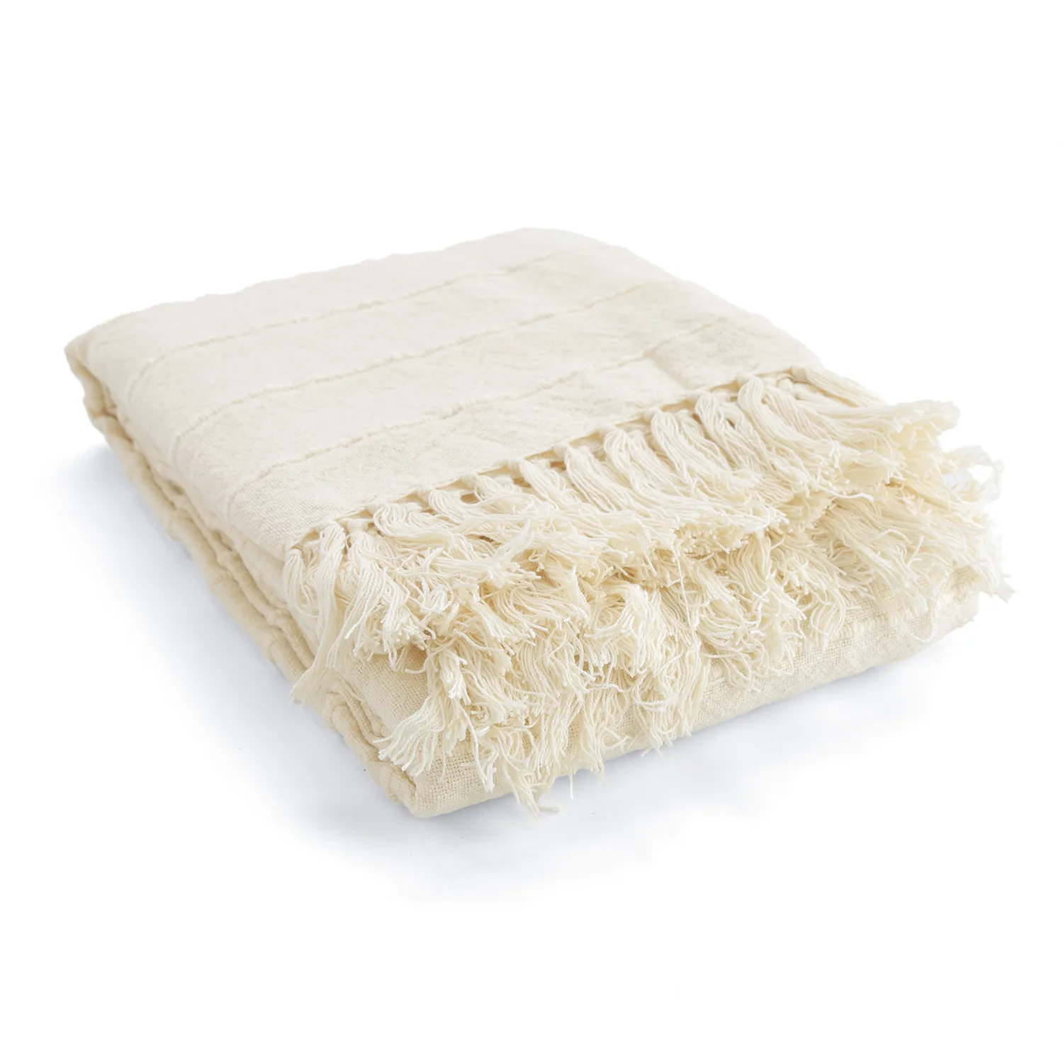 Coperte - Nalani cotton throw (crema)