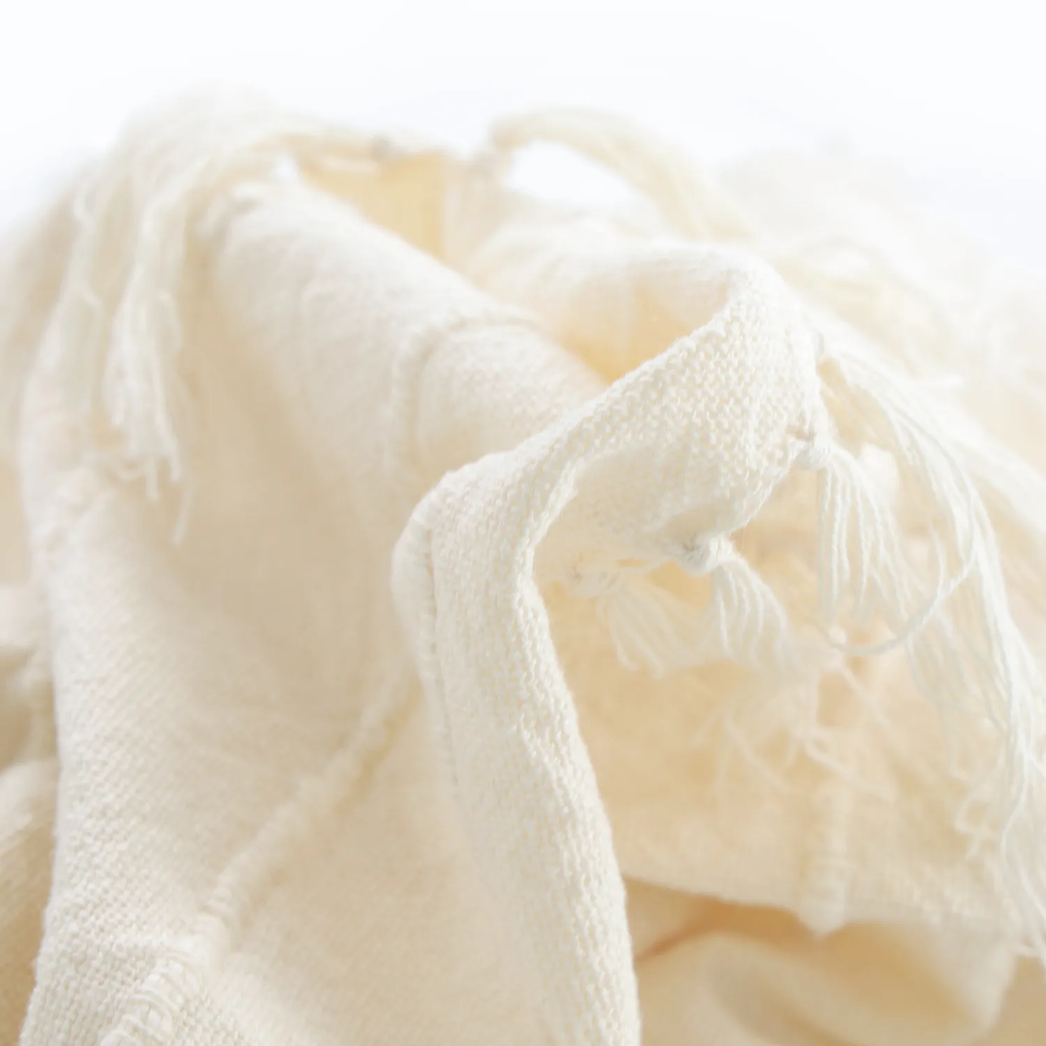 Coperte - Nalani cotton throw (crema)