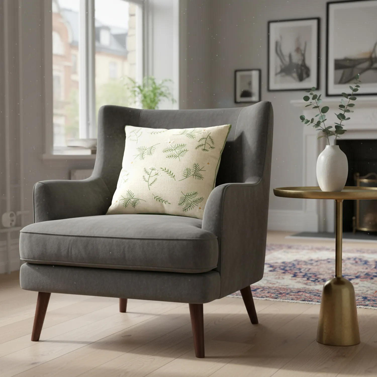 Federa - Vasa Embroidered Cushion Cover (multiplo)