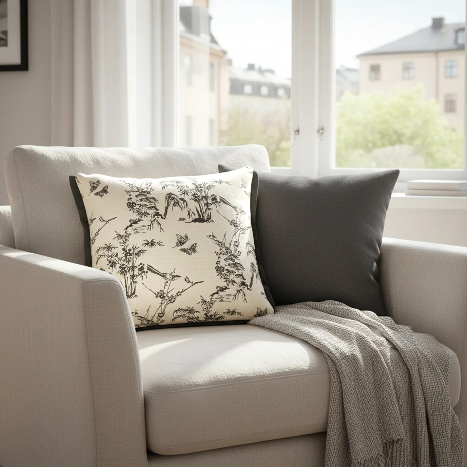 Federa - Viborg Embroidered Cushion Cover (multiplo)