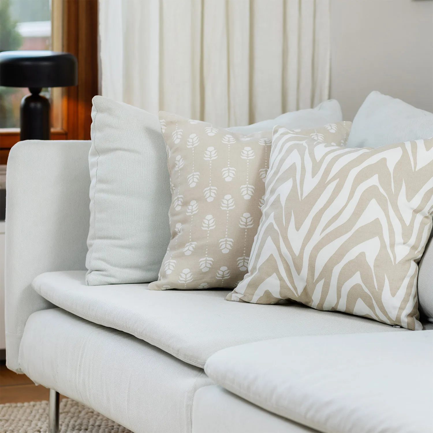 Federa x 2 - Sari (beige medio)