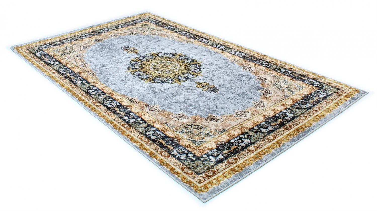 Tappeto Wilton - Lukla (blu)