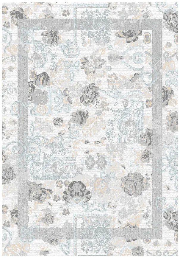 Tappeto Wilton - Lefkada (bianco/multi)