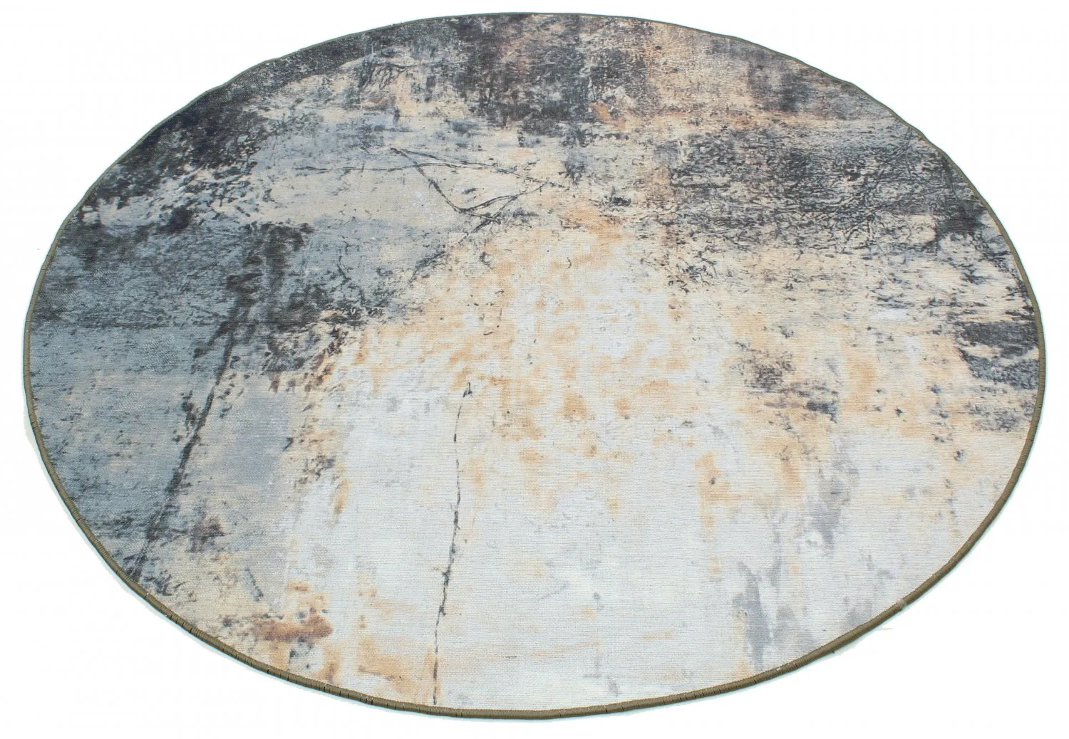 Tappeto rotondo - Melazzo (grigio/multi)