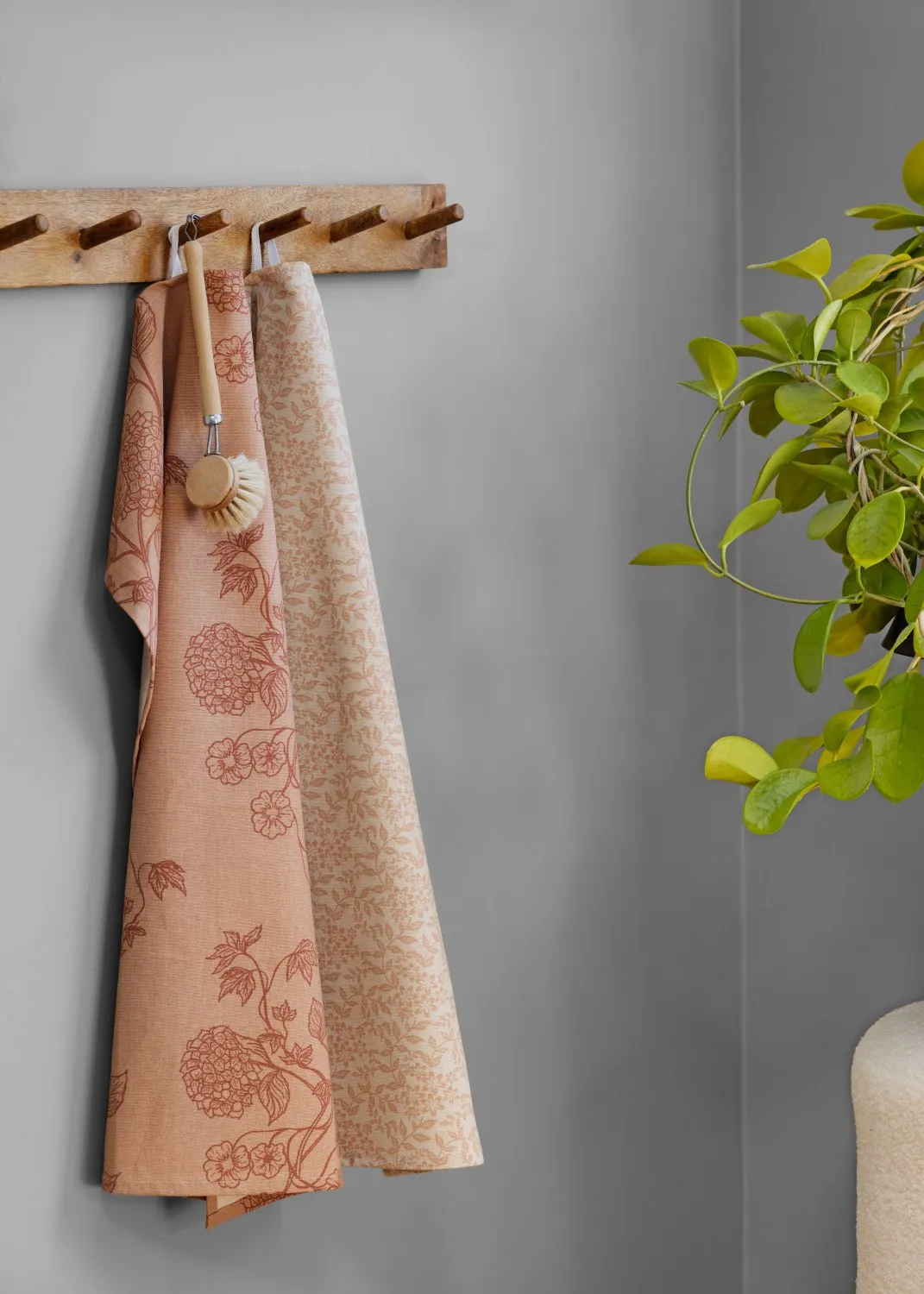 Asciugamani da cucina in confezione da 2 - Lilja (beige)