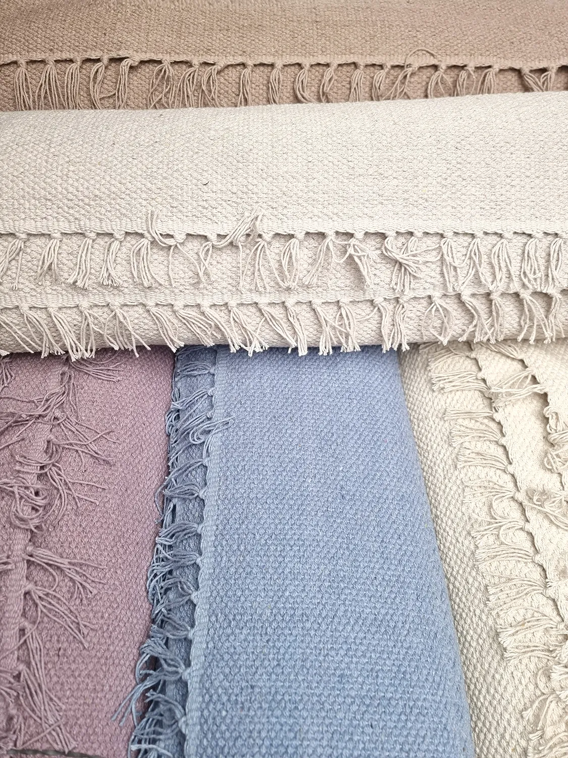 Tappeto di cotone - Lilje (beige chiaro)