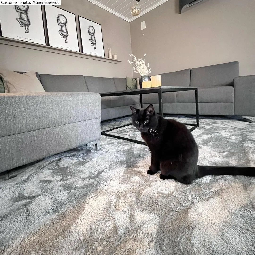 Tappeto A Pelo Lungo - Aranga Super Soft Fur (grigio)