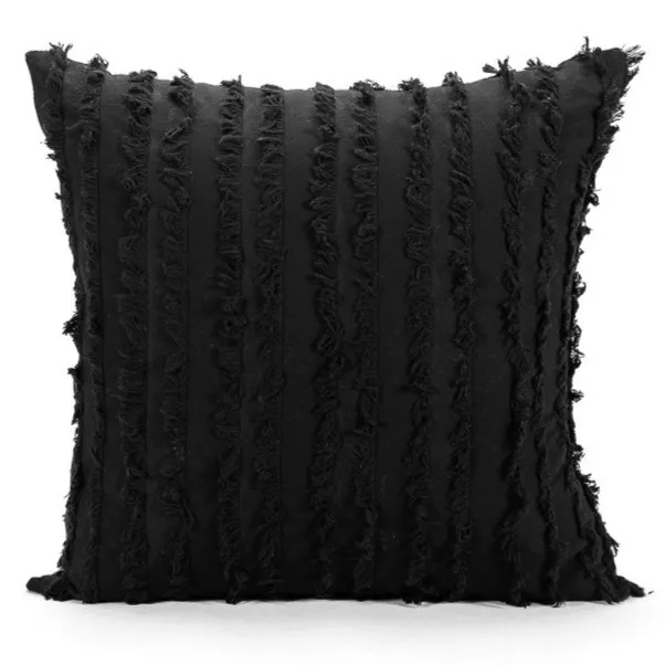 Federa - Boho Linen 45 x 45 cm (nero)