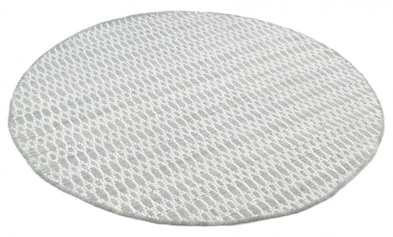 Tappeti rotondi - Long Stitch (Grigio)