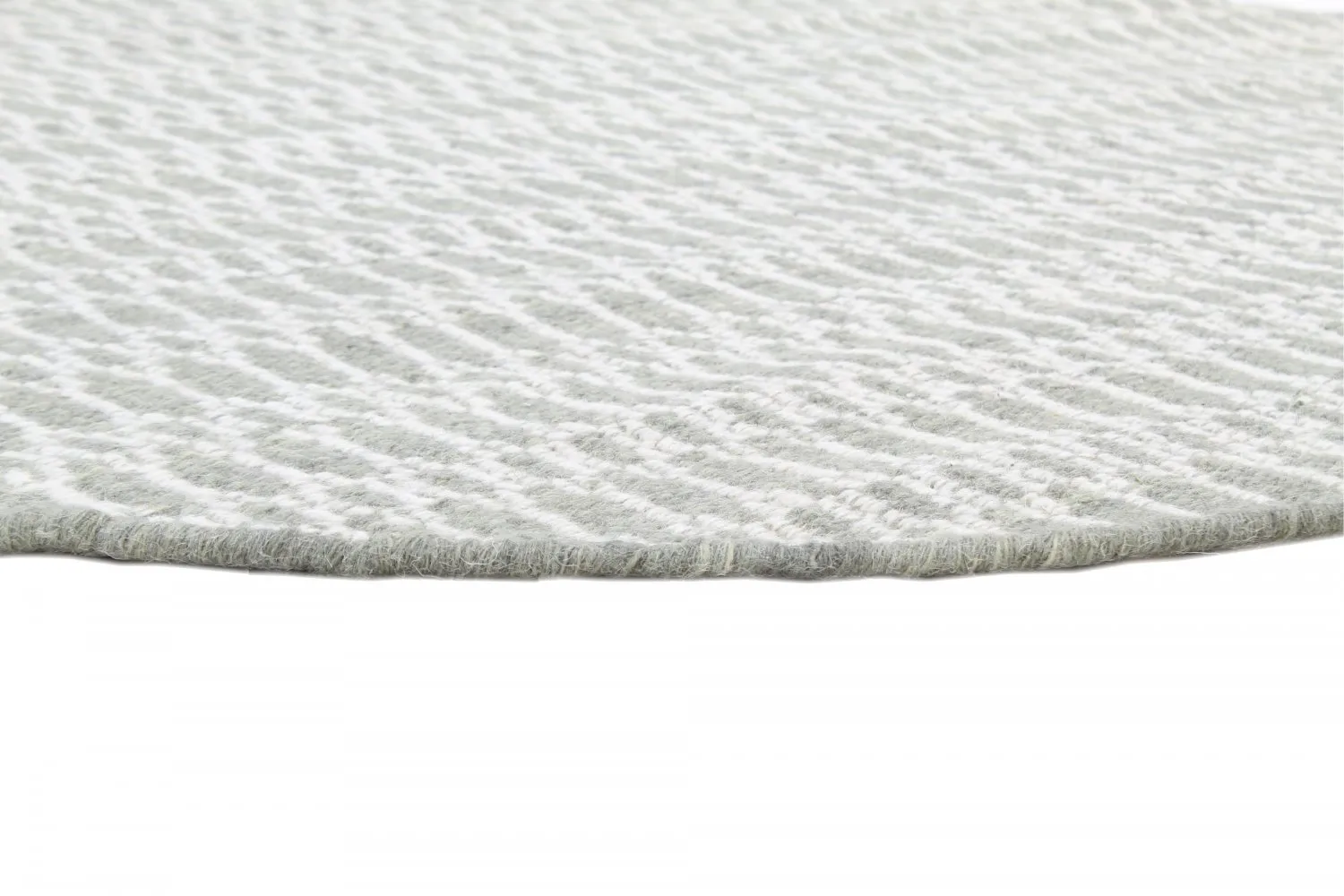 Tappeti rotondi - Long Stitch (Grigio)