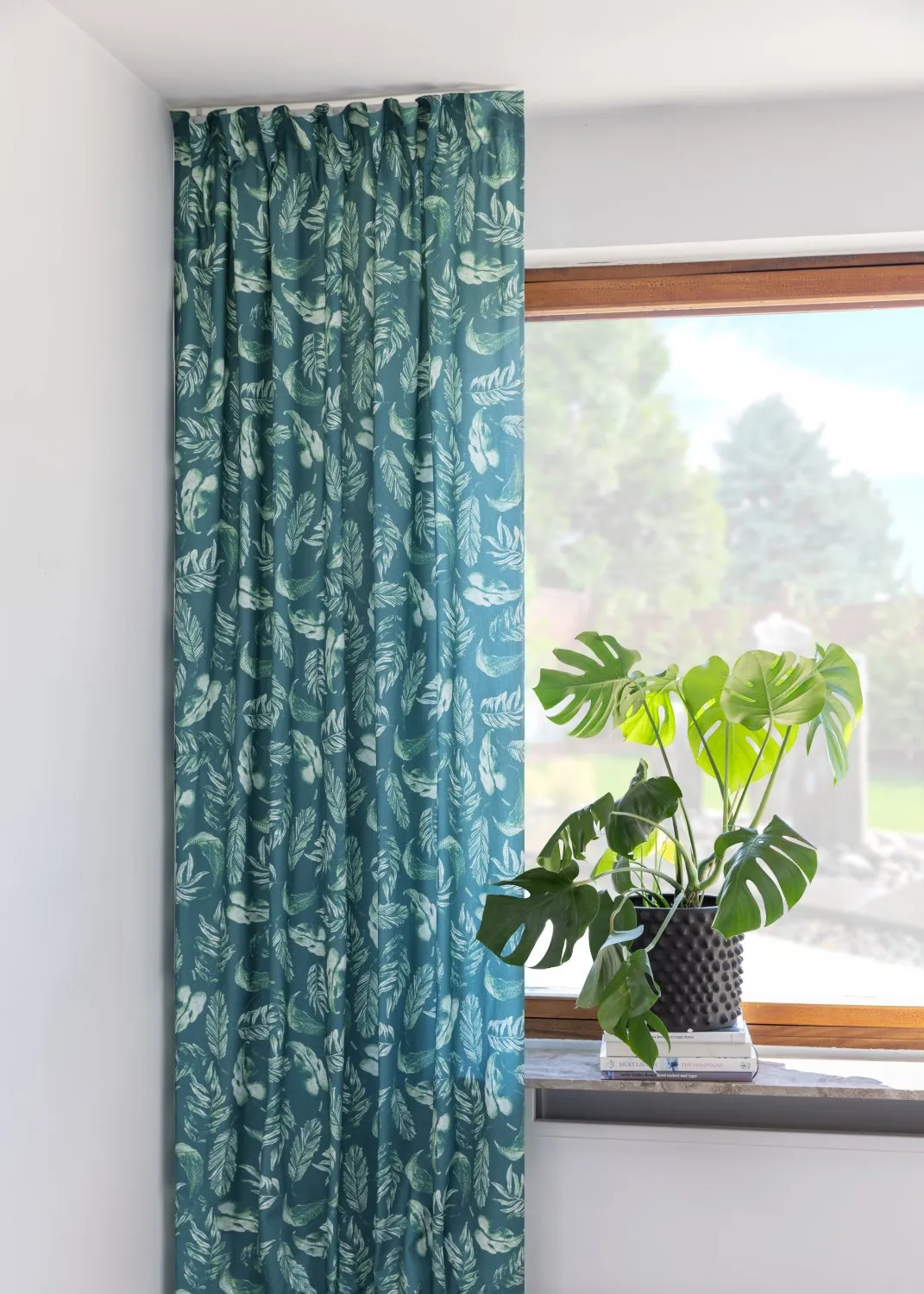 Tende - Cortina di cotone Lowe (verde)