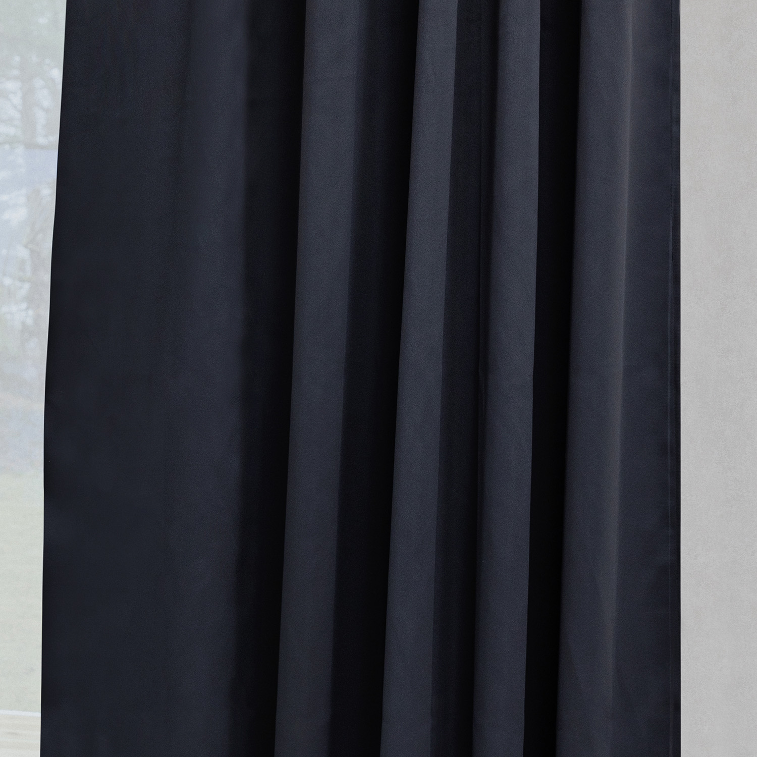 WONTEX Tenda Oscurante Per Porta Finestra Con Occhielli - 1 Pannello, Isolante Termico (W100 X L108 Cm, Dainty) - 5