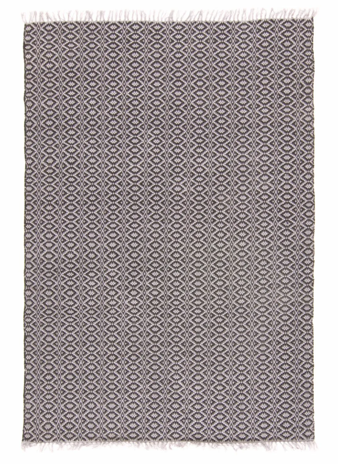 Tappeto Di Stracci - Lykke (grigio/nero)
