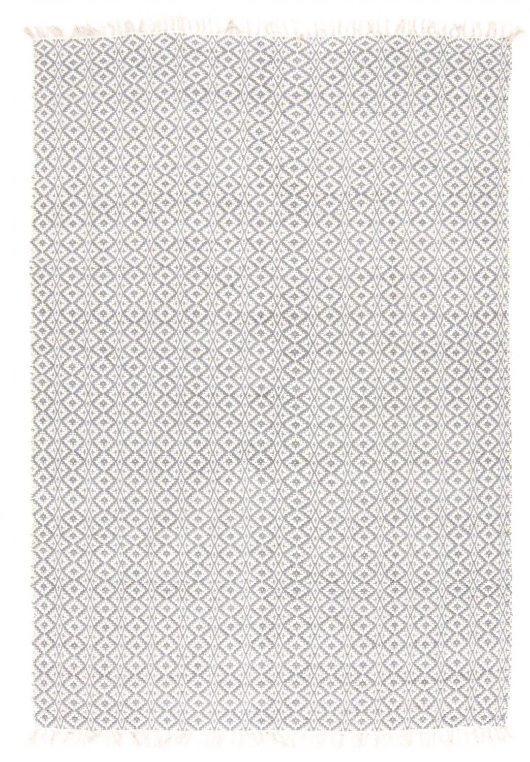 Tappeto Di Stracci - Lykke (grigio/blu)
