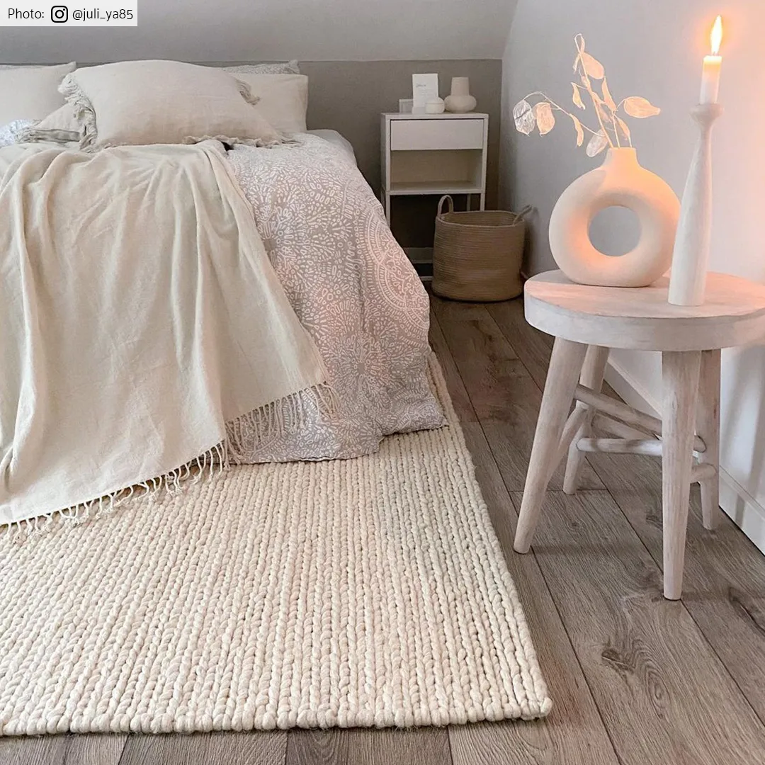 Tappeto In Lana - Lynmouth (cream)