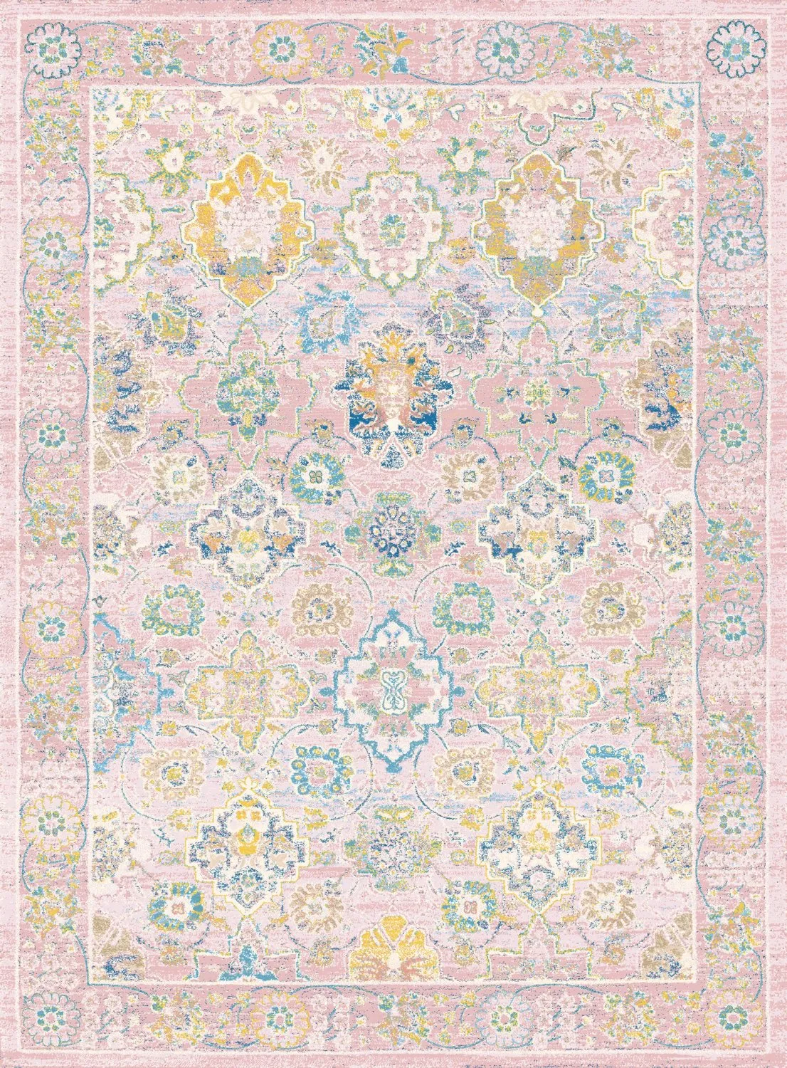 Tappeto Wilton - Magnolia (rosa)
