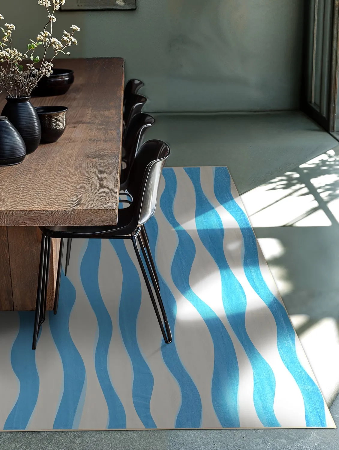 Tappeto Wilton - Marsala (blu/bianco)