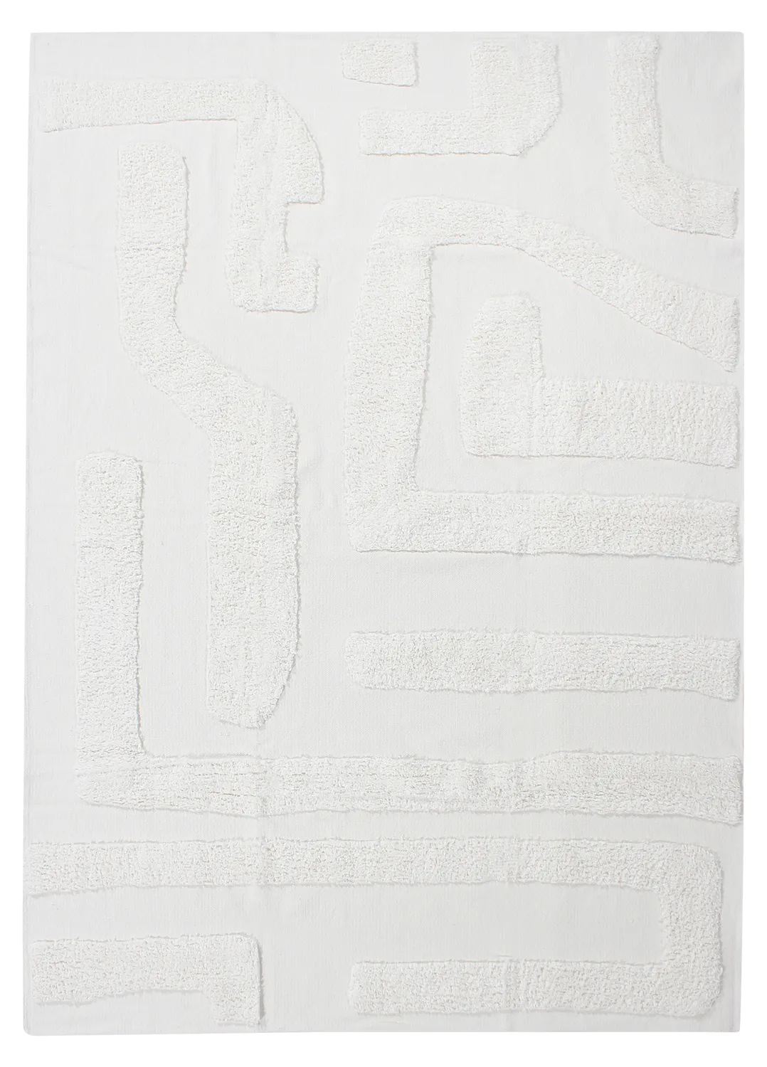 Tappeto A Pelo Lungo - Alexa Natural Cotton Shaggy (offwhite)