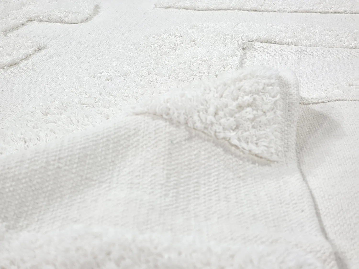 Tappeto A Pelo Lungo - Alexa Natural Cotton Shaggy (offwhite)