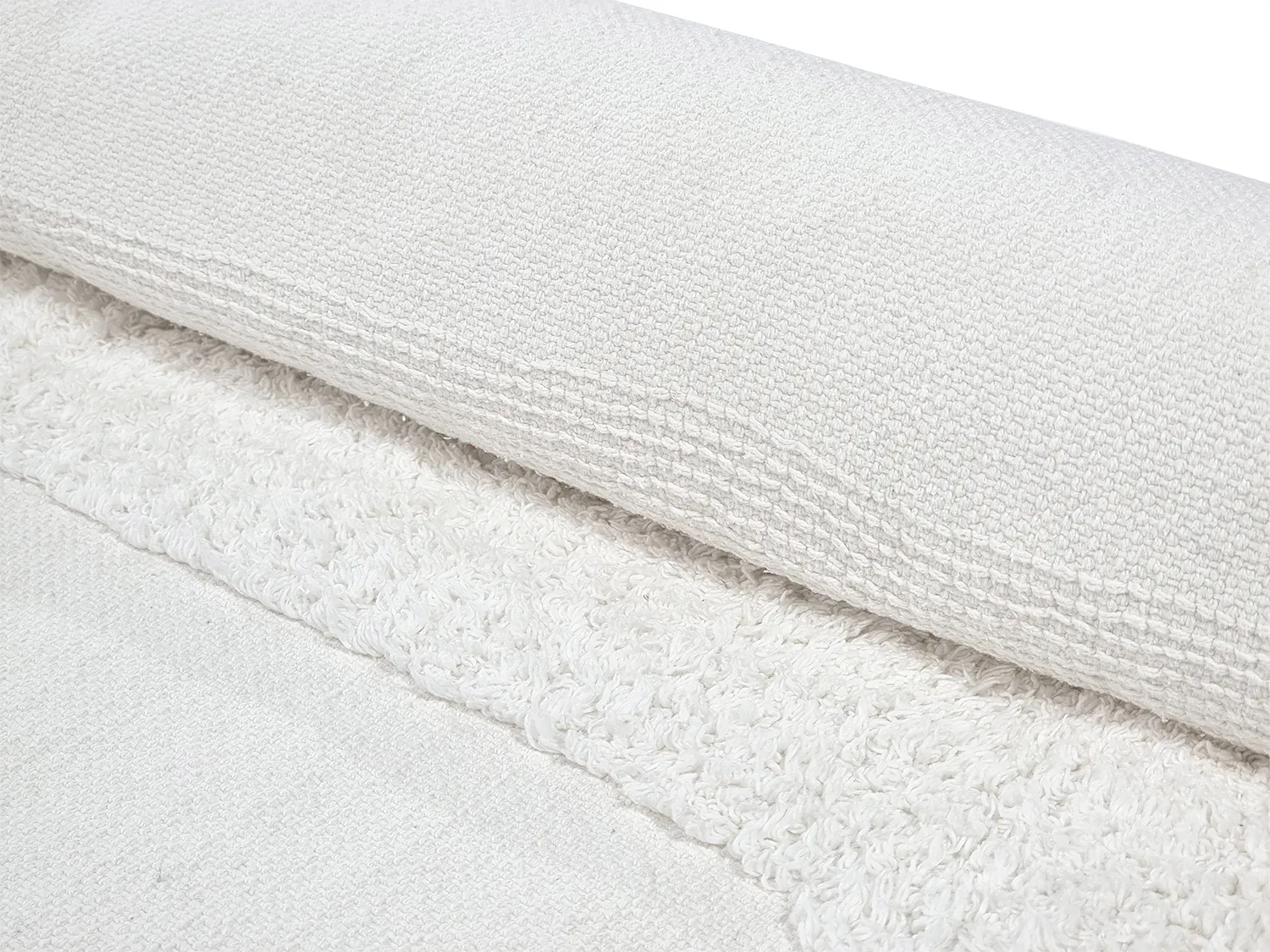 Tappeto A Pelo Lungo - Alexa Natural Cotton Shaggy (offwhite)