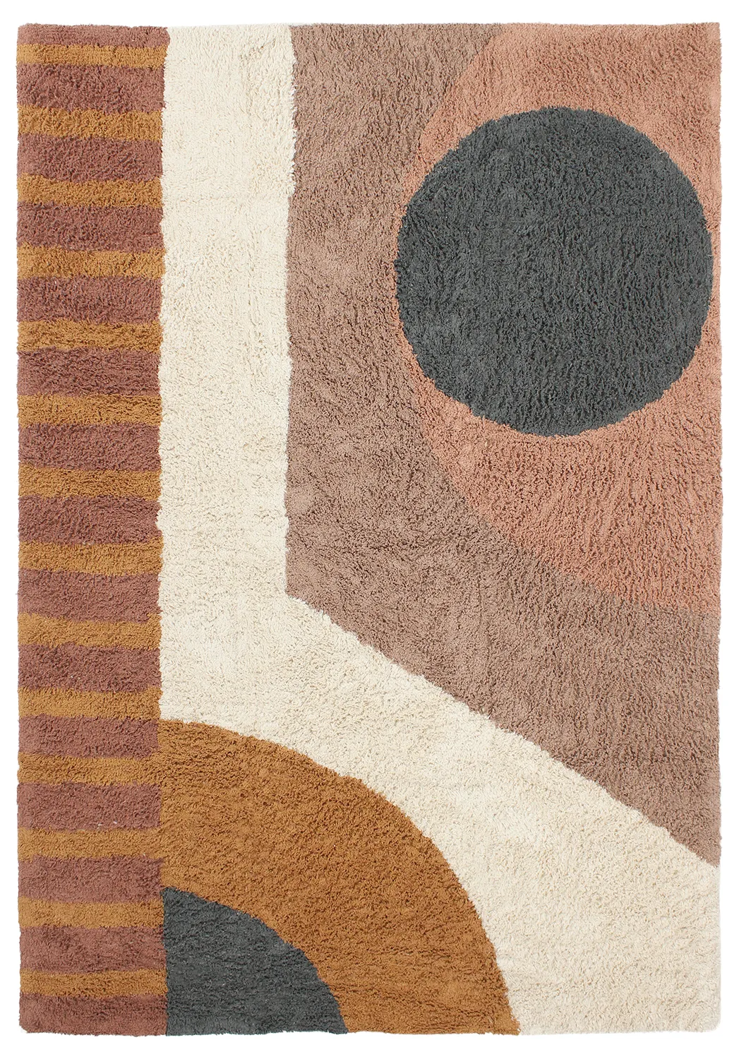 Tappeto A Pelo Lungo - Alpe Natural Cotton Shaggy (multi)