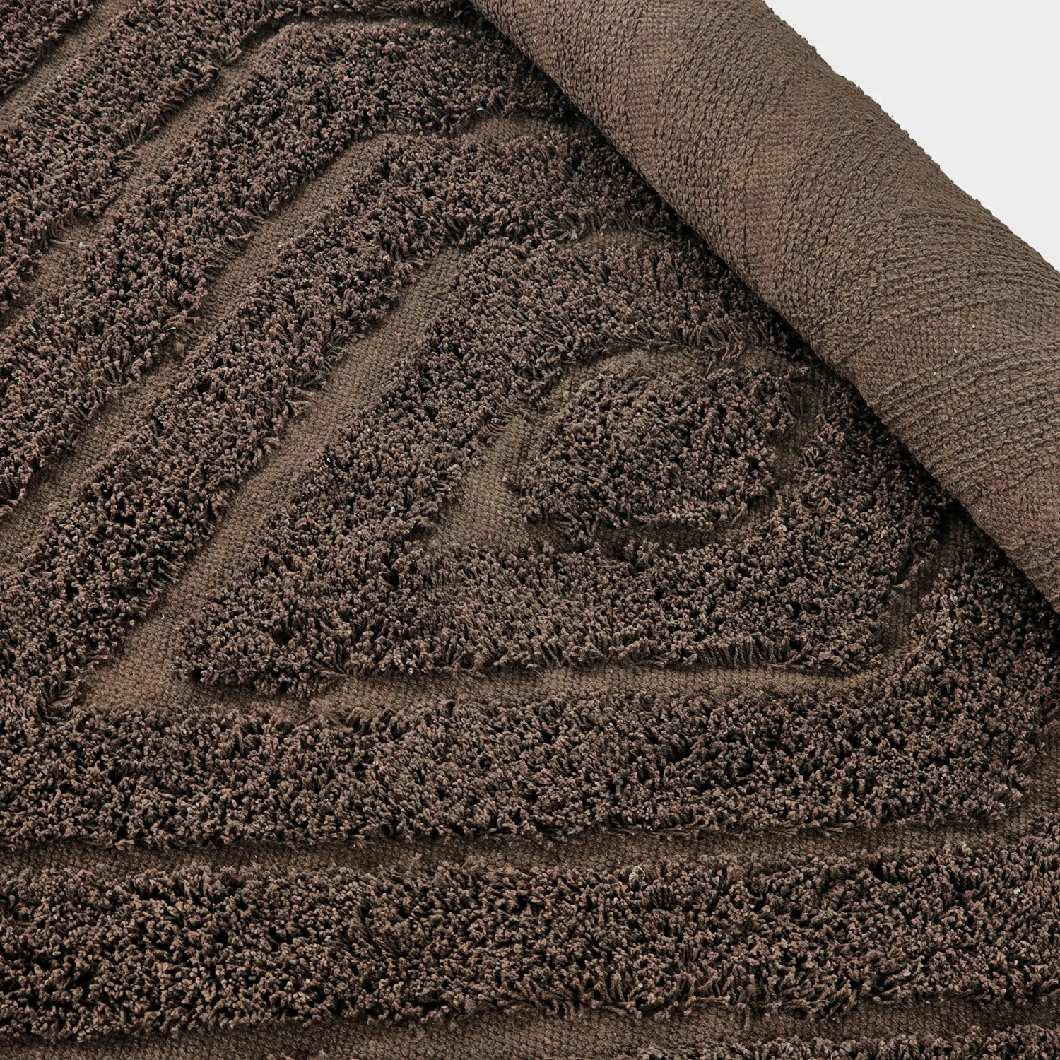 Tappeto A Pelo Lungo - Amberley Natural Cotton Shaggy (marrone)