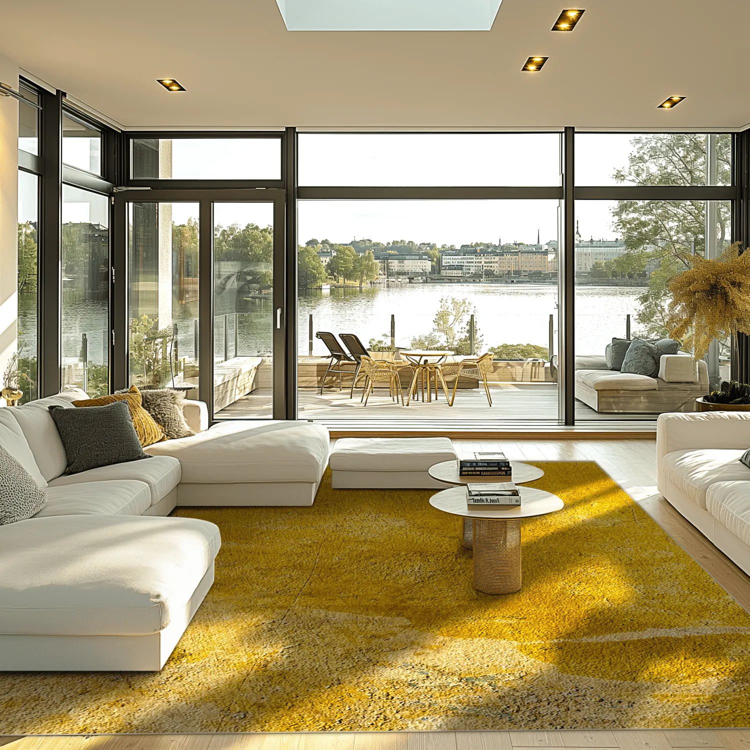 Tappeto Wilton - Arbus (oro)
