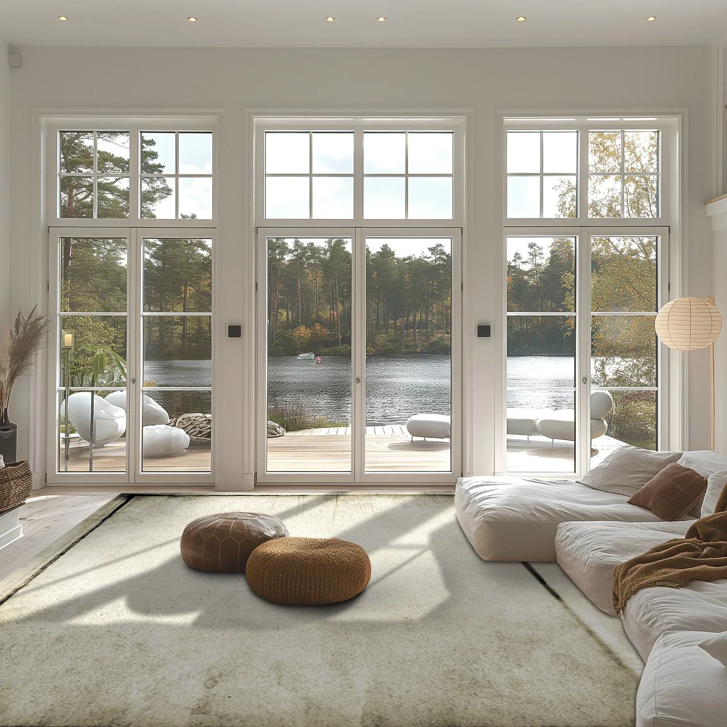 Tappeto Wilton - Arriate (beige/grigio)