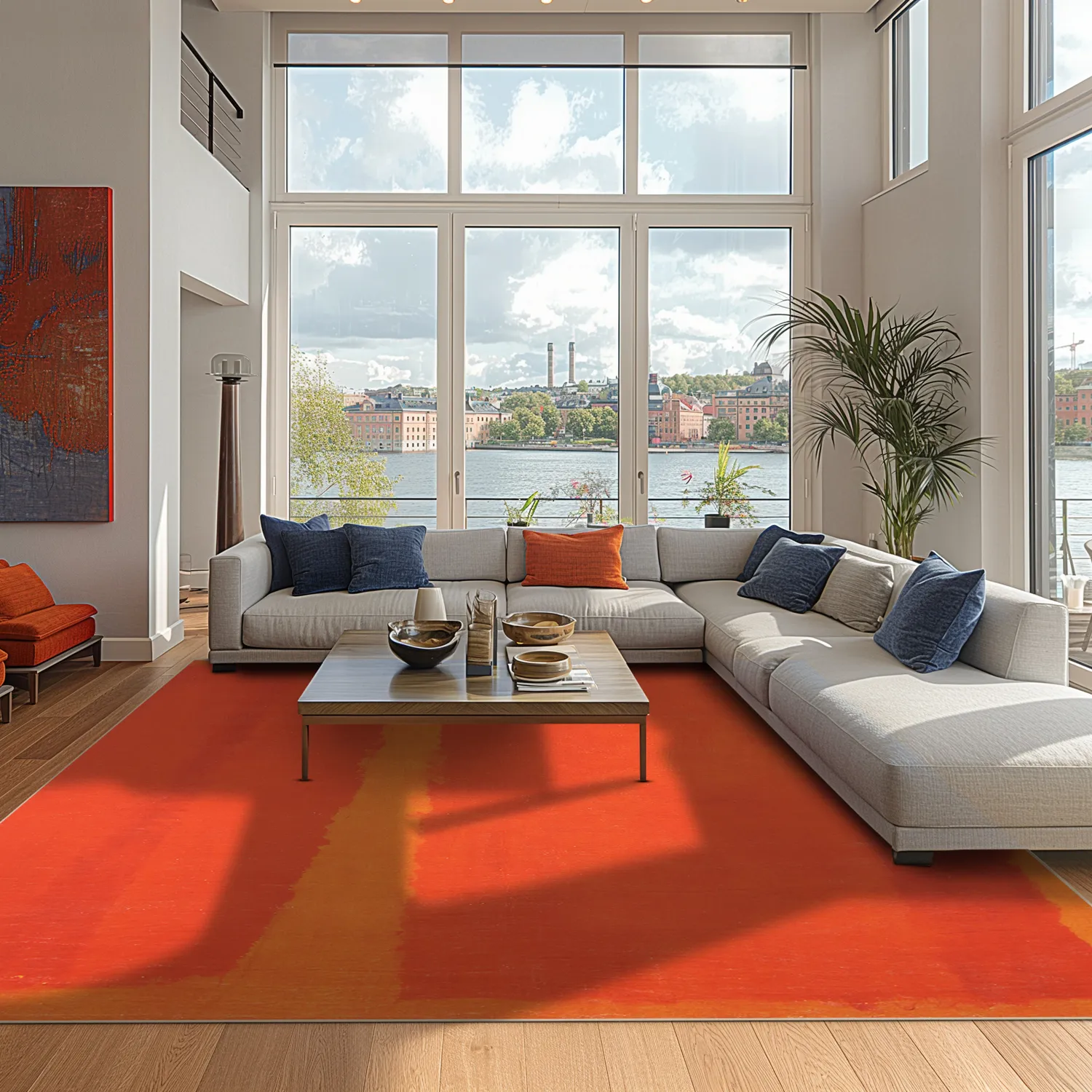 Tappeto Wilton - Asti (arancia)