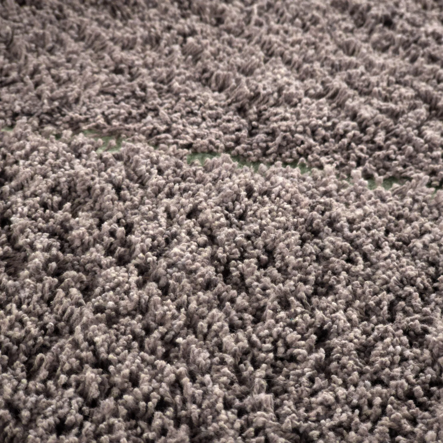Tappeto A Pelo Lungo - Bellevue Natural Cotton Shaggy (tortora/verde)