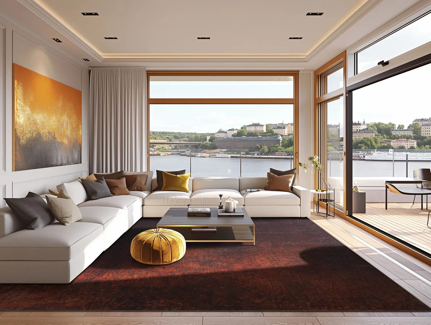 Tappeto Wilton - Bovera (rosso)