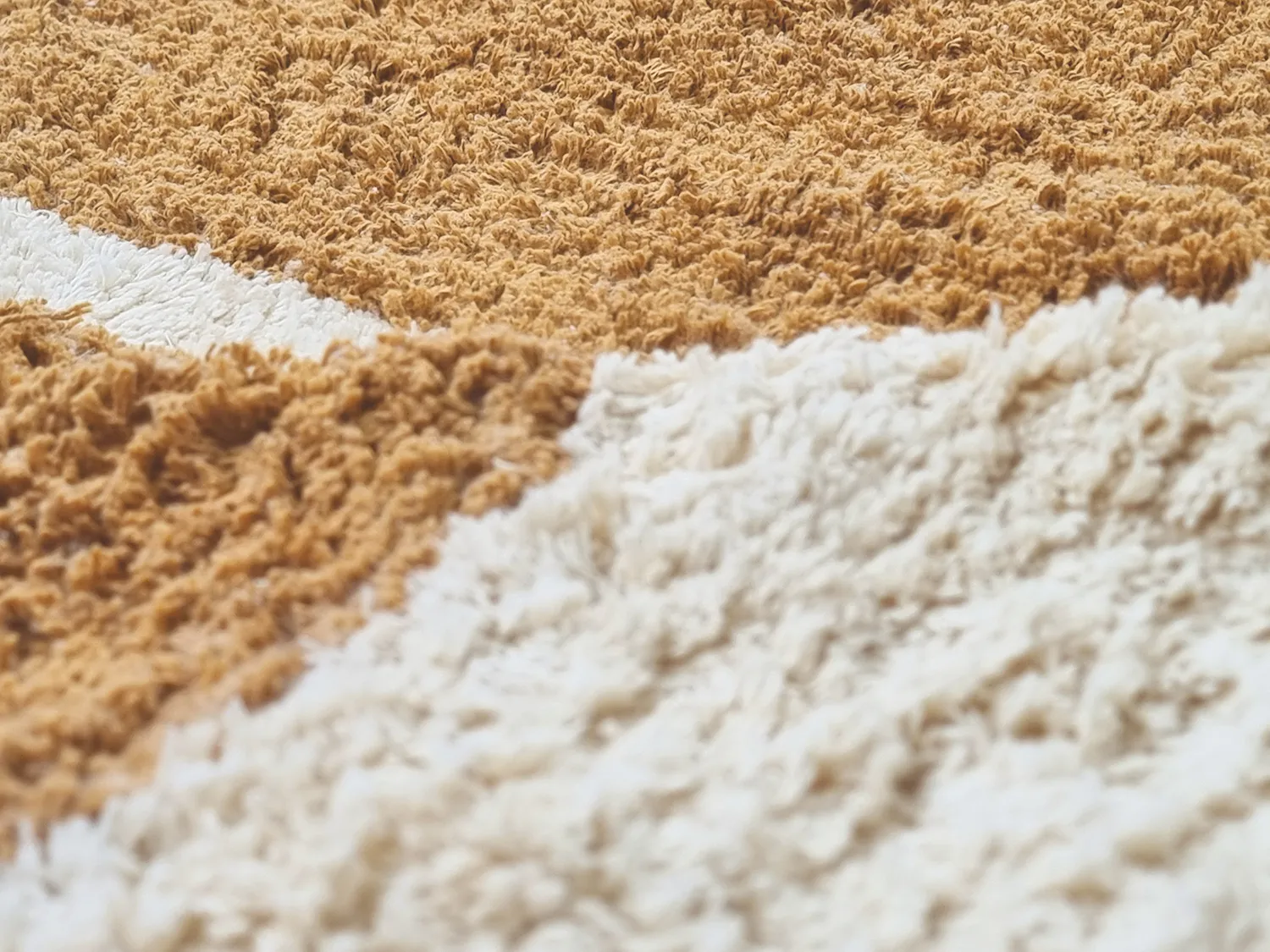 Tappeto A Pelo Lungo - Cervia Natural Cotton Shaggy (beige)