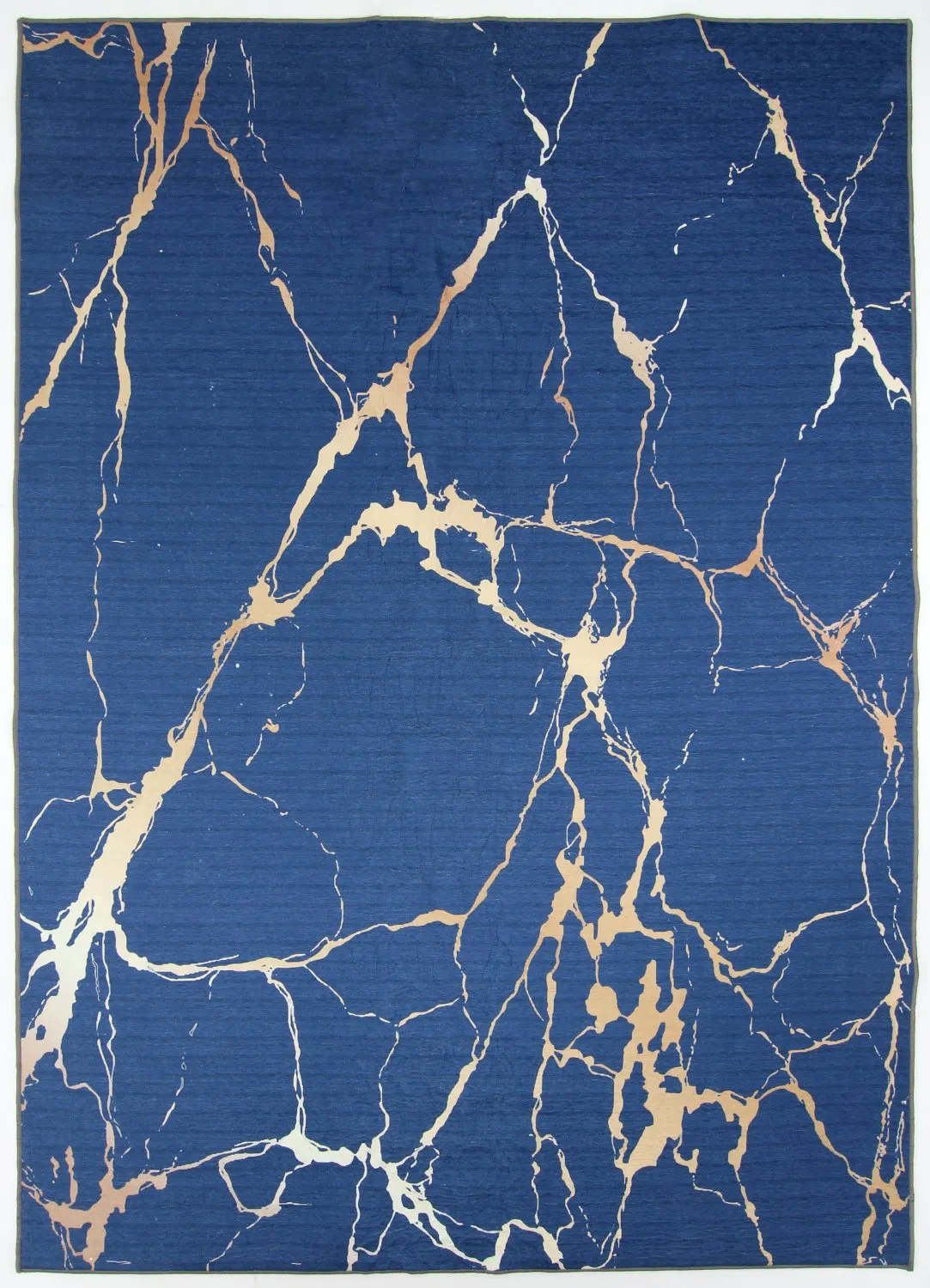 Tappeto Wilton - Cesina (blu/oro)