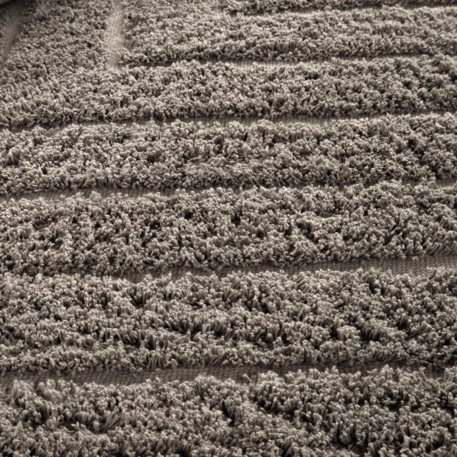 Tappeto A Pelo Lungo - Conara Natural Cotton Shaggy (tortora)