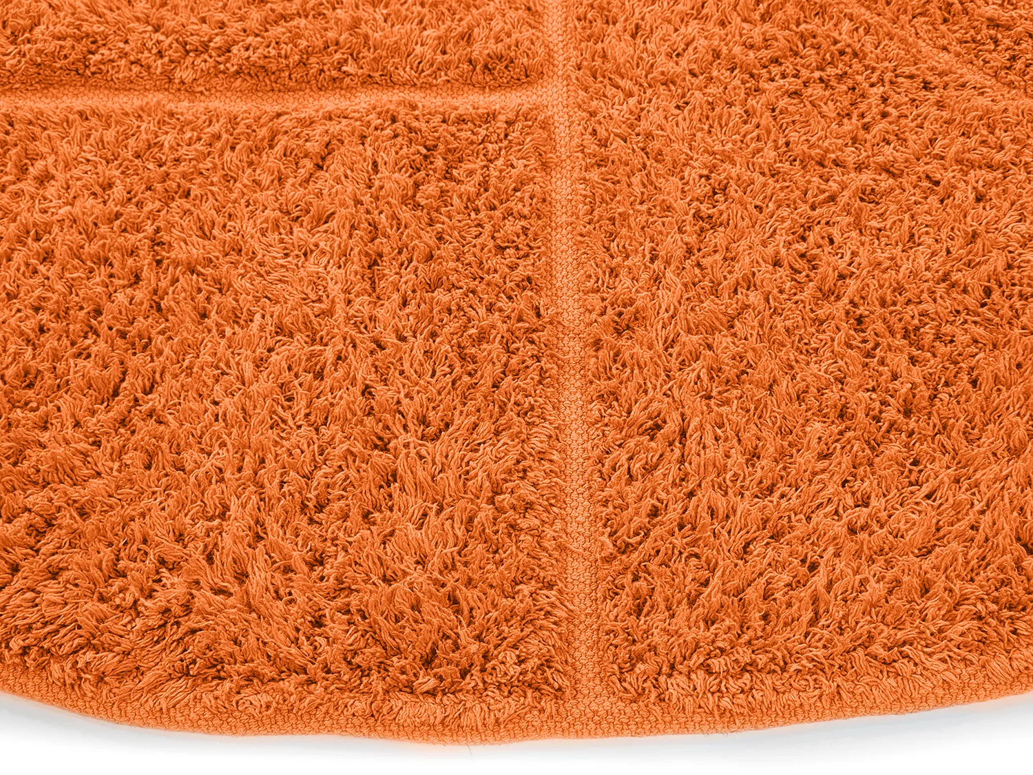 Tappeti rotondi - Cremona Natural Cotton Shaggy (arancia)