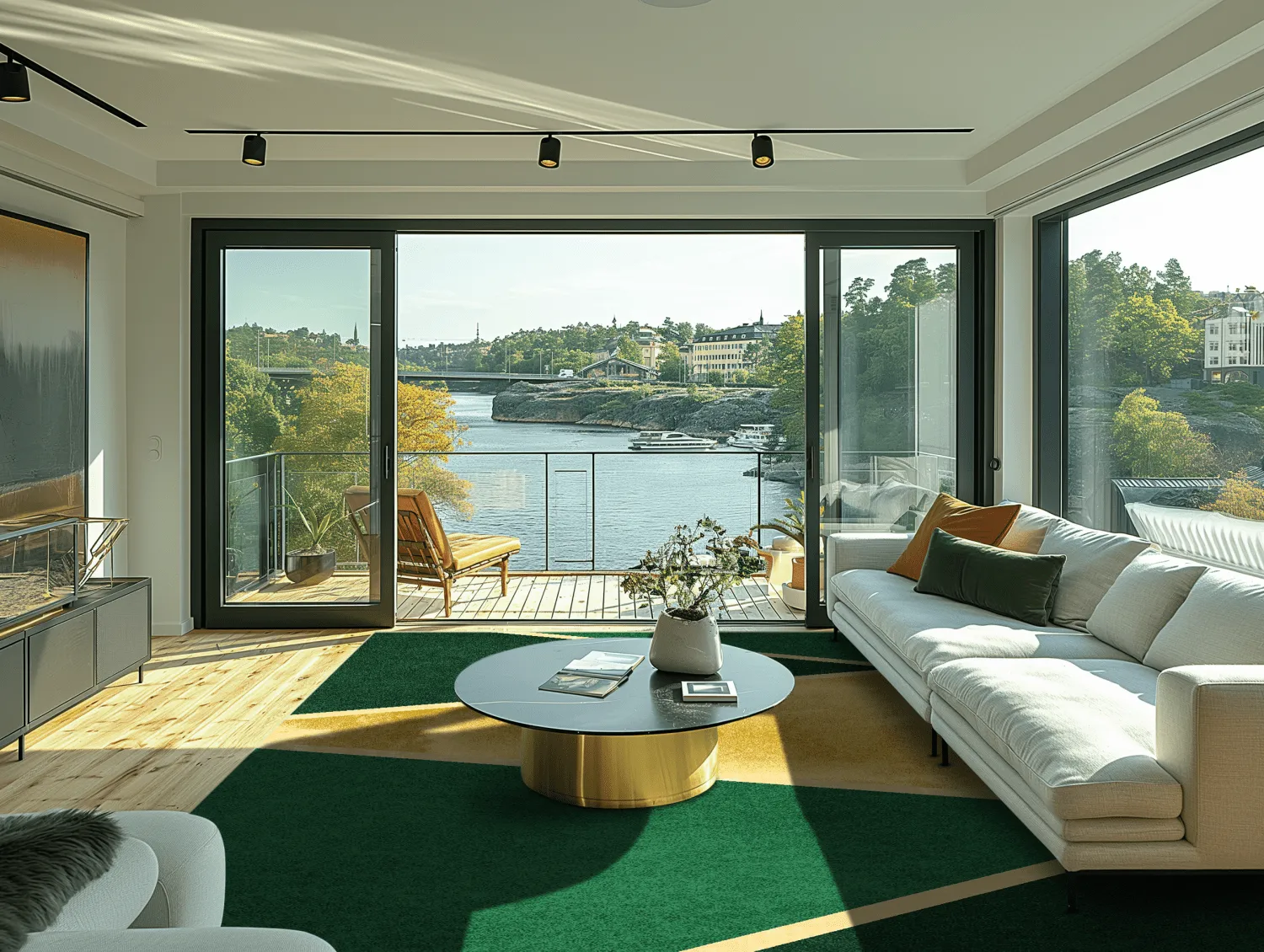Tappeto Wilton - Dolly (verde/oro)