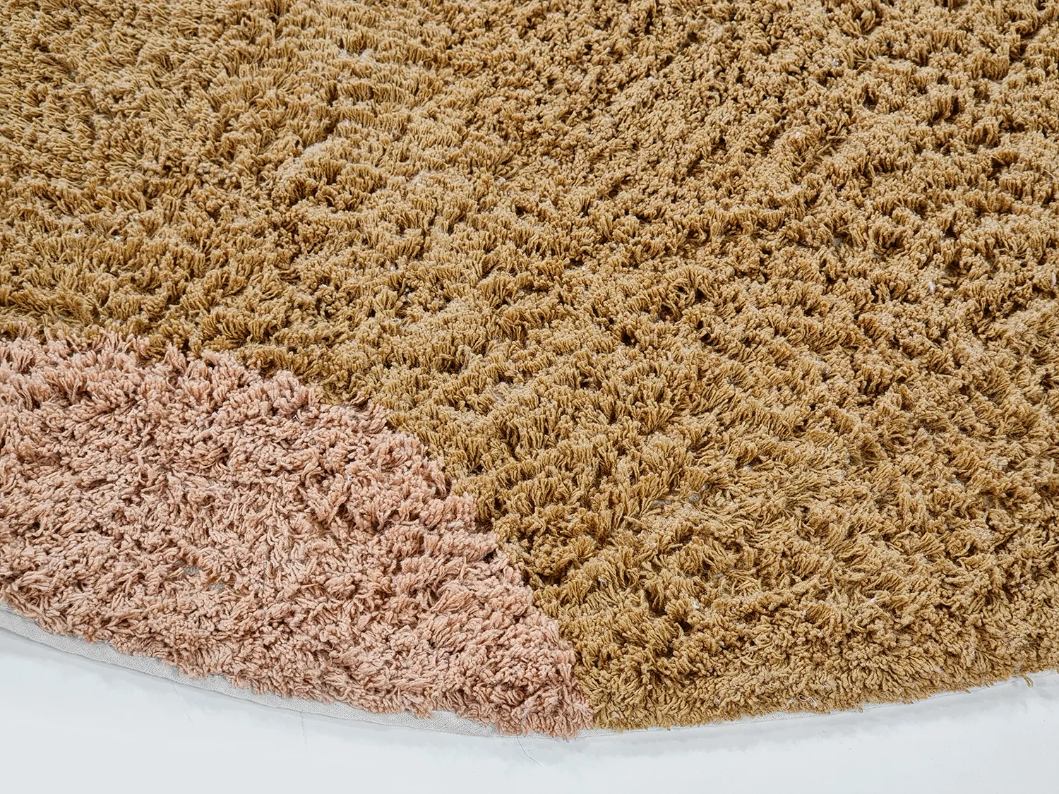 Tappeti rotondi - Donostia Natural Cotton Shaggy (multi)