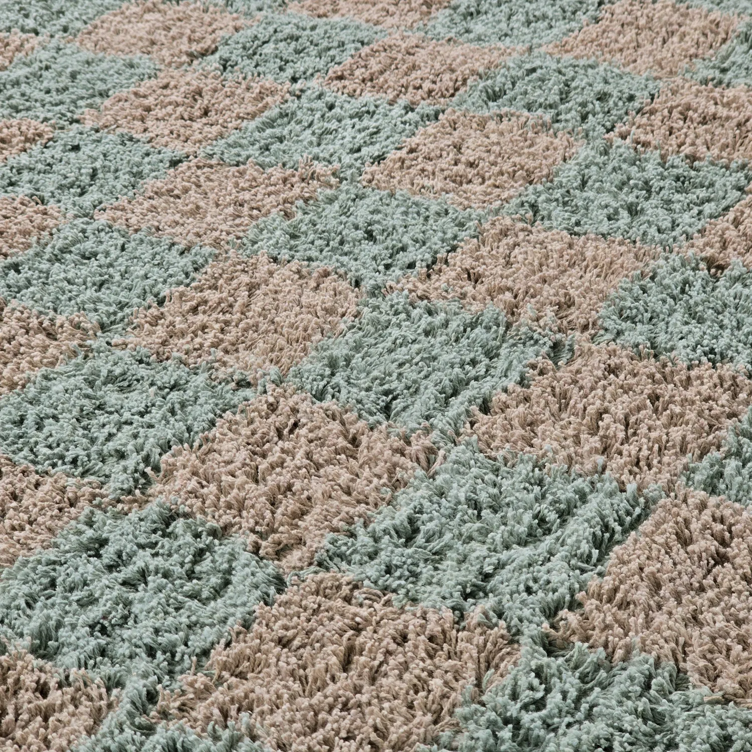 Tappeto A Pelo Lungo - Elsey Natural Cotton Shaggy (grigio/rosa)