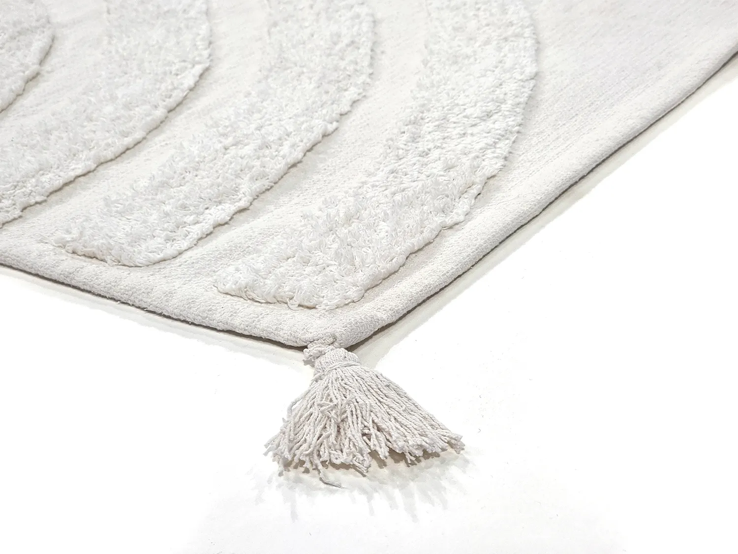 Tappeto A Pelo Lungo - Everly Natural Cotton Shaggy (offwhite)