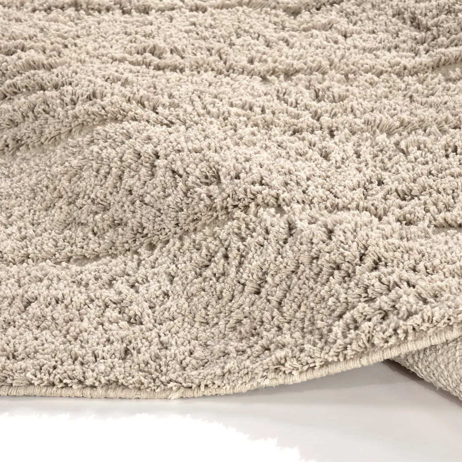 Tappeto A Pelo Lungo - Farley Natural Cotton Shaggy (beige)