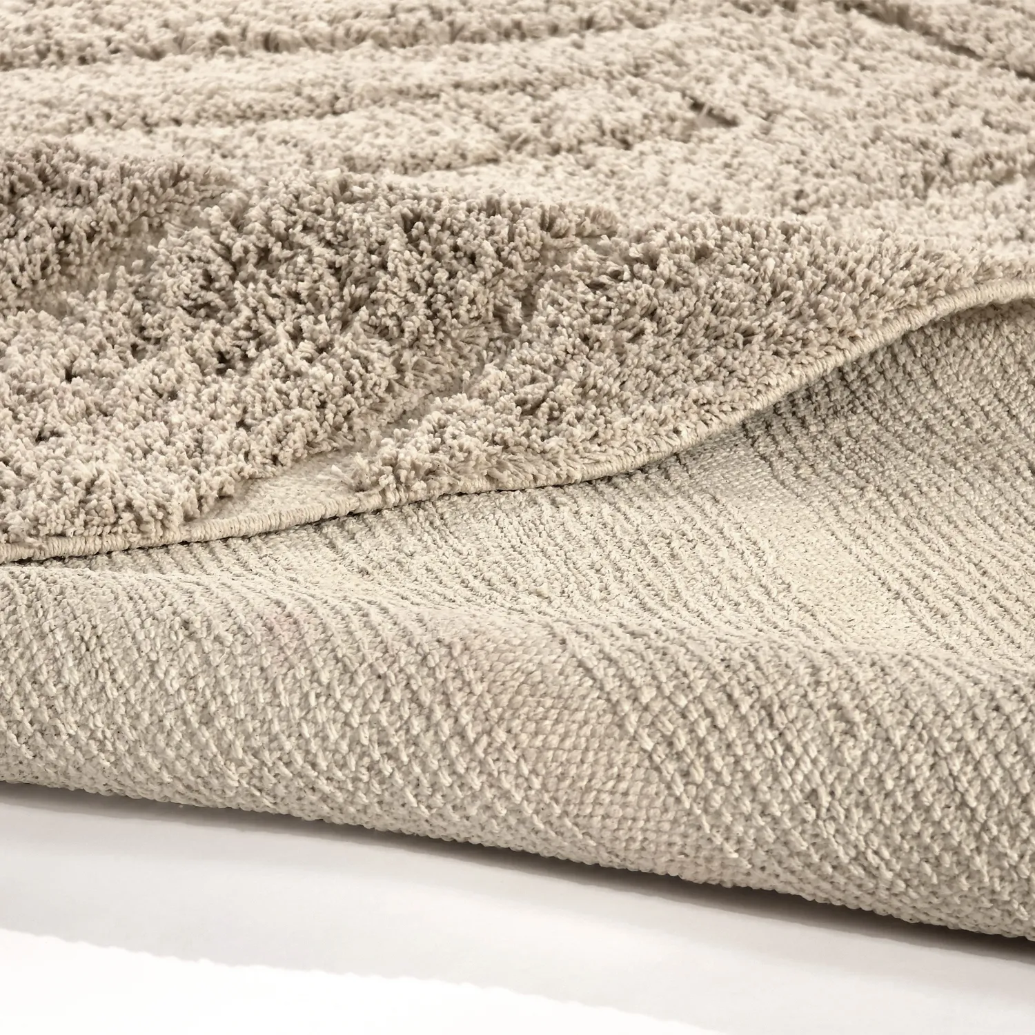 Tappeto A Pelo Lungo - Farley Natural Cotton Shaggy (beige)