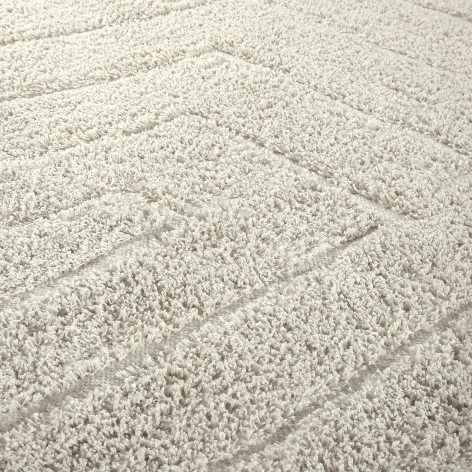 Tappeto A Pelo Lungo - Farley Natural Cotton Shaggy (bianco)
