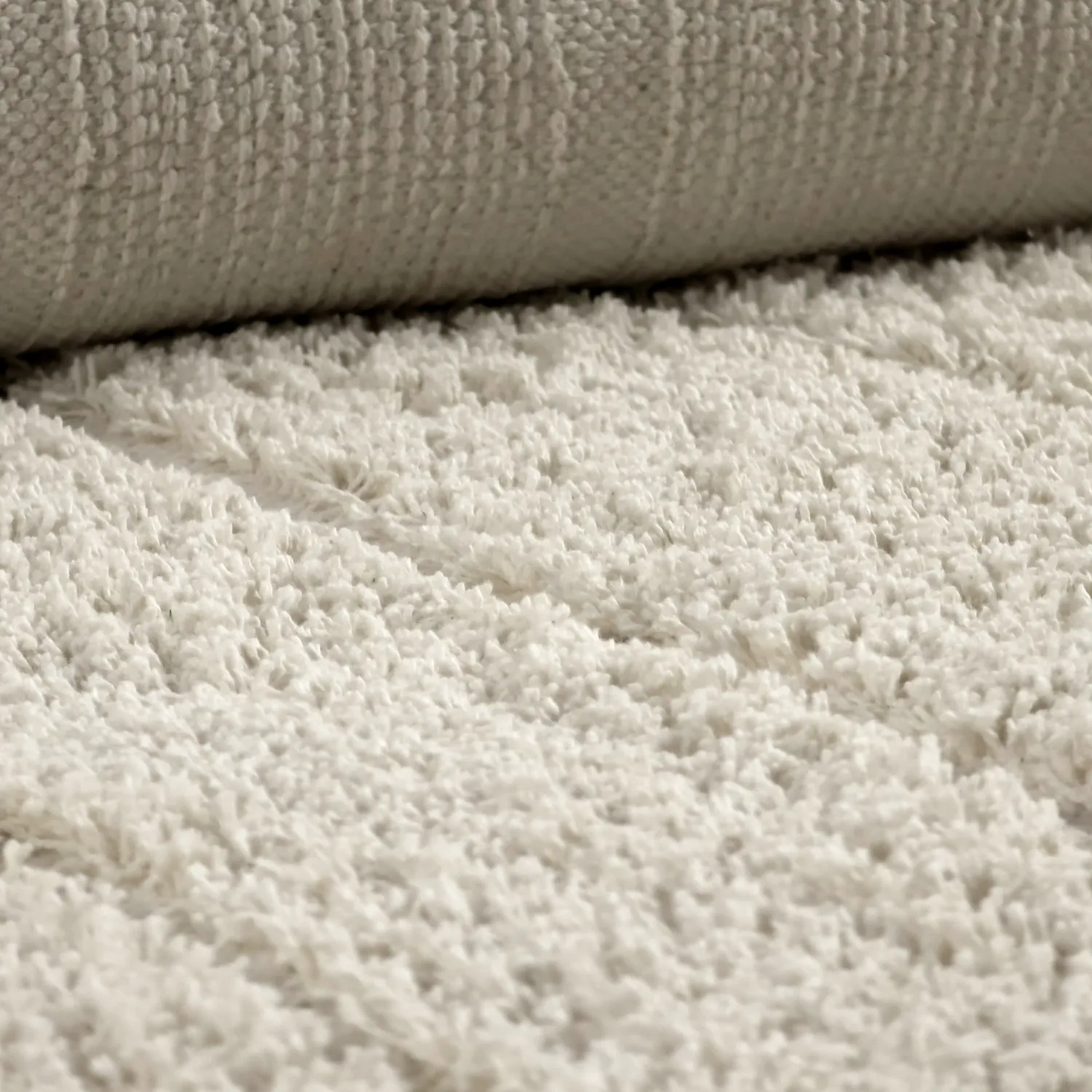 Tappeto A Pelo Lungo - Farley Natural Cotton Shaggy (bianco)