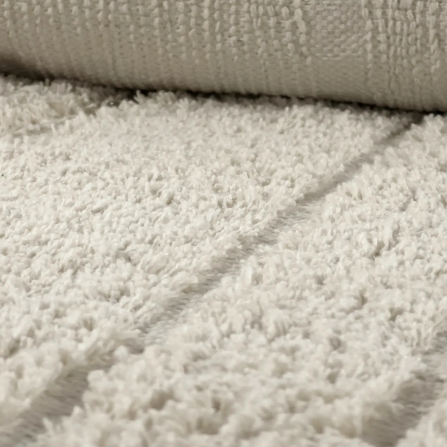 Tappeto A Pelo Lungo - Farley Natural Cotton Shaggy (bianco)