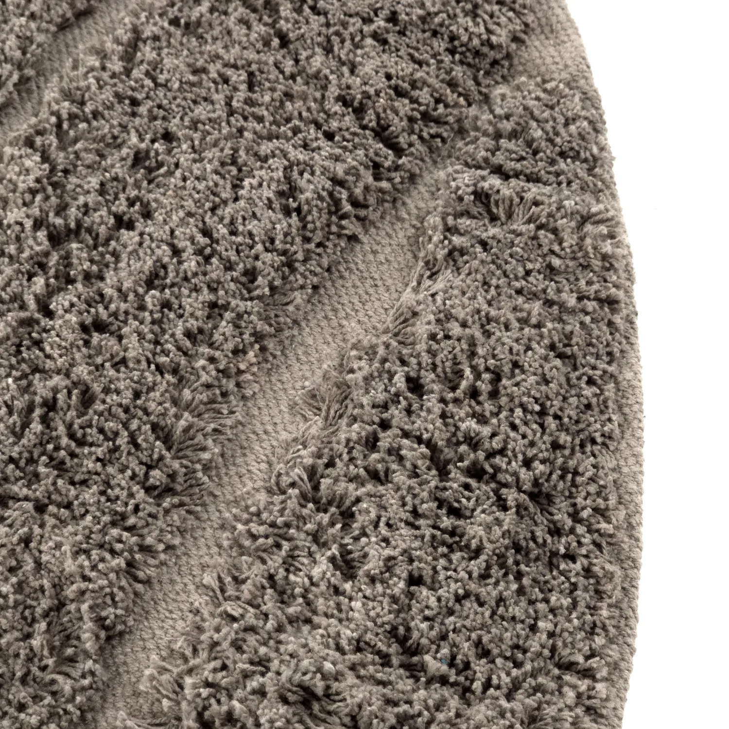 Tappeti rotondi - Farley Natural Cotton Shaggy (tortora)