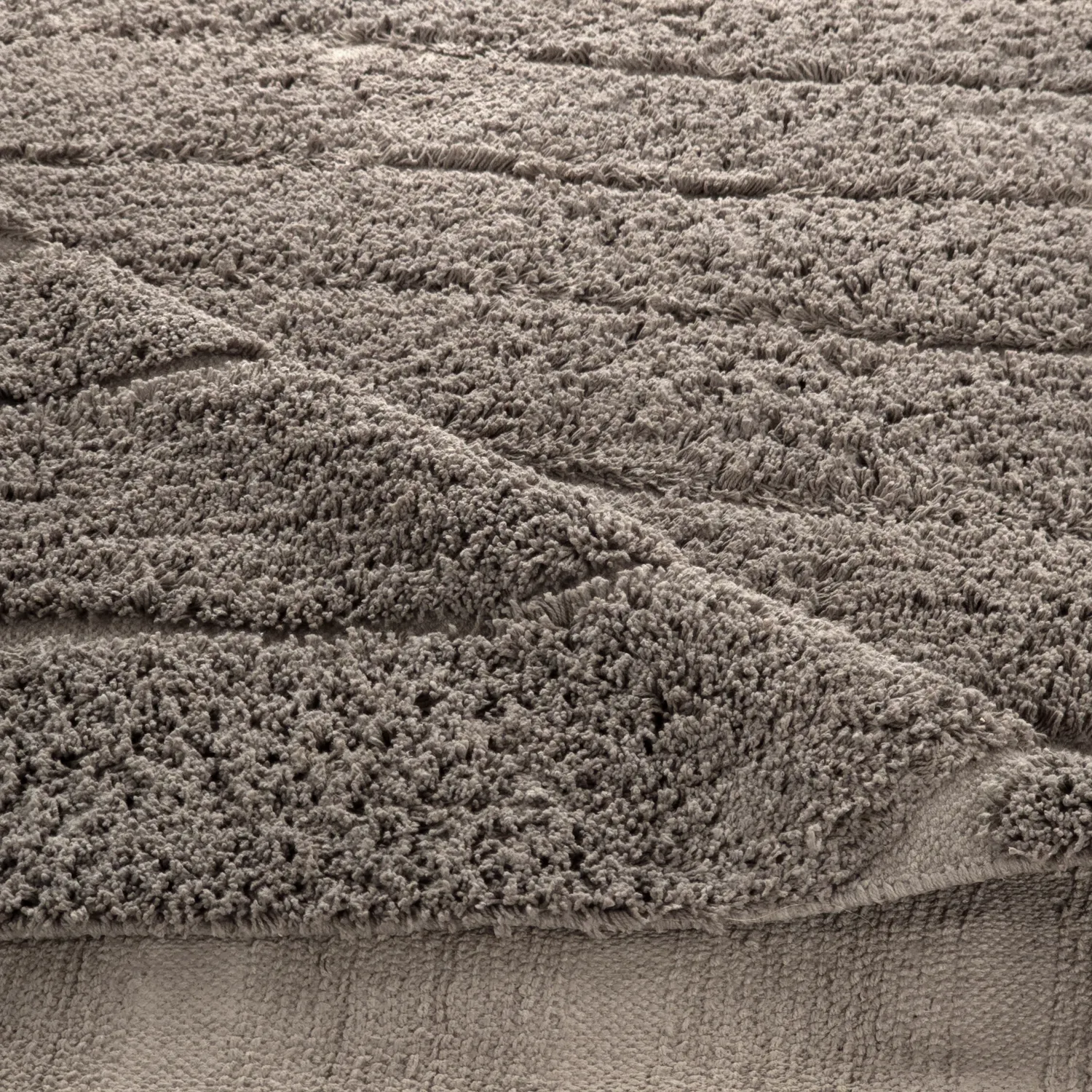 Tappeto A Pelo Lungo - Farley Natural Cotton Shaggy (tortora)
