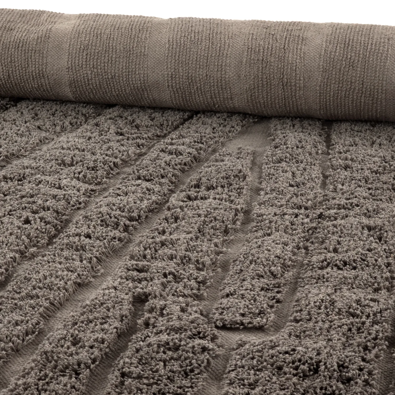 Tappeto A Pelo Lungo - Farley Natural Cotton Shaggy (tortora)