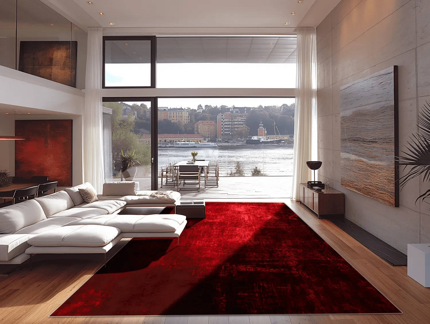 Tappeto Wilton - Frome (rosso)